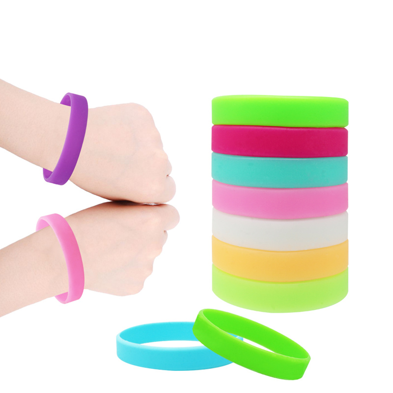 Silicone anti mosquito bracelet