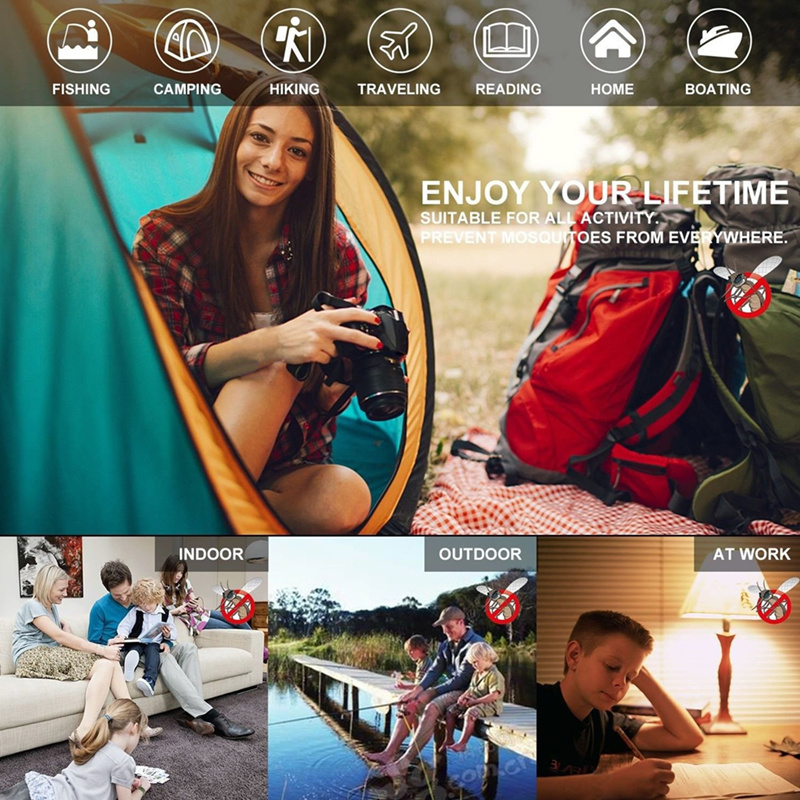 Silicone anti mosquito bracelet