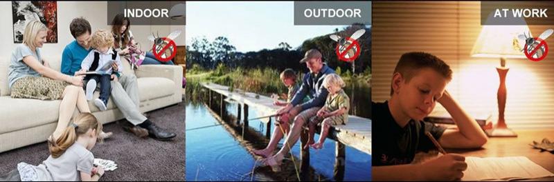 Silicone anti mosquito bracelet