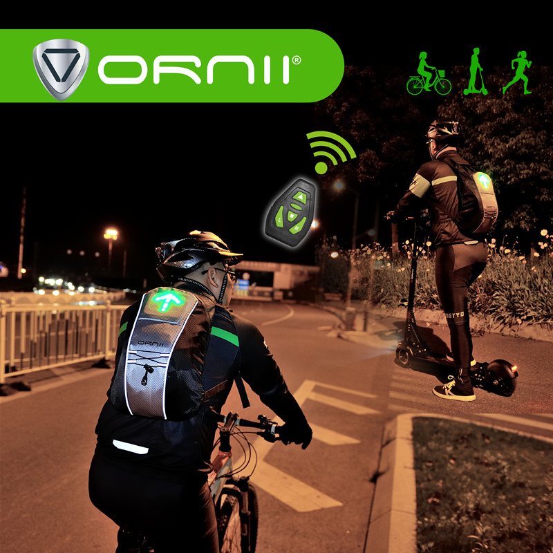 LED signage backpack