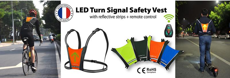 LED safety vest