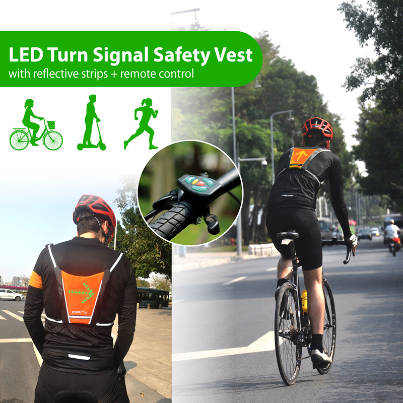LED safety vest