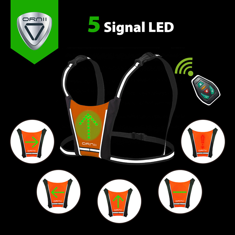 LED safety vest