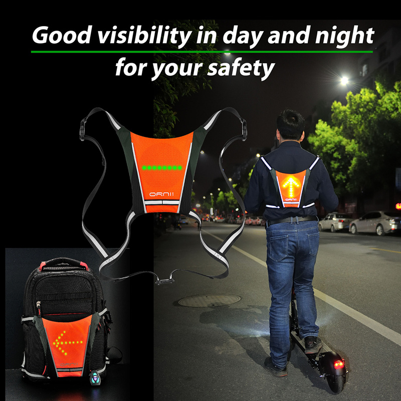 LED safety vest