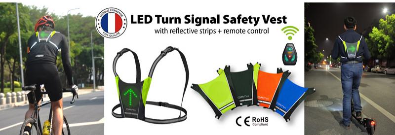 LED safety vest