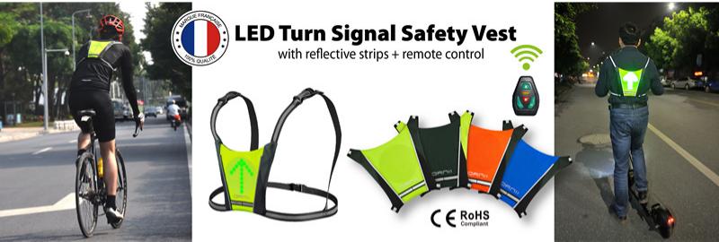 LED safety vest
