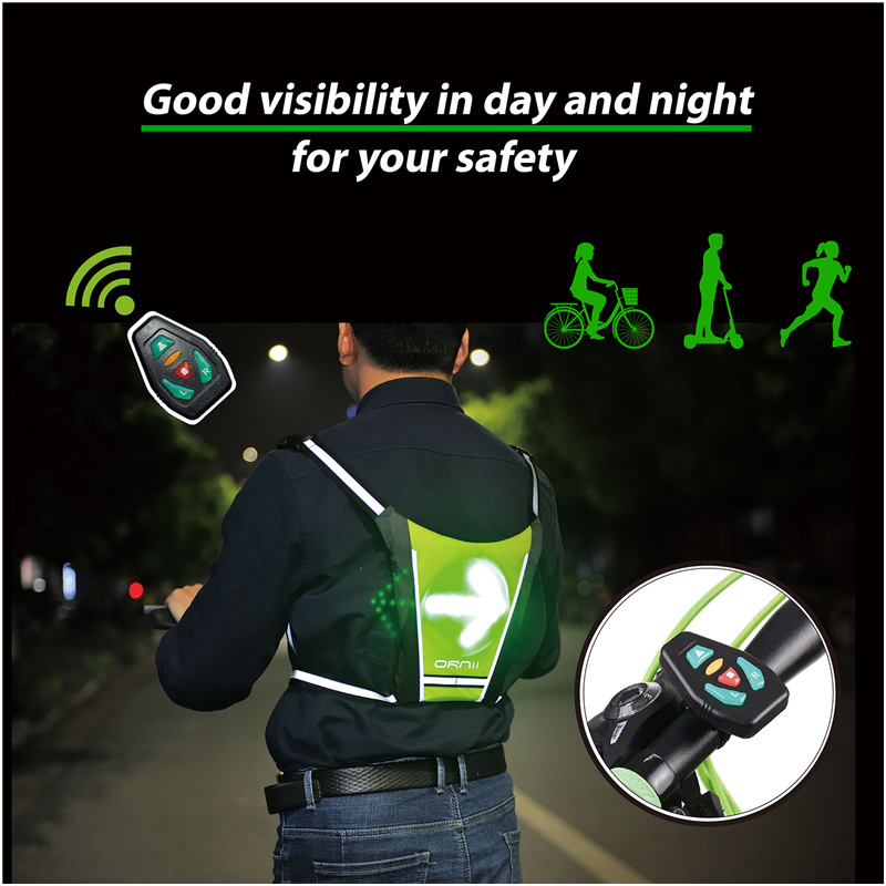 LED safety vest