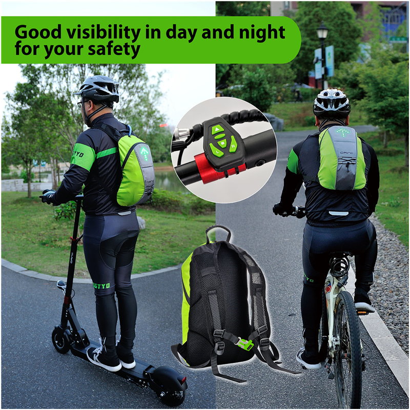 LED signage backpack