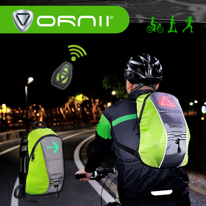LED signage backpack