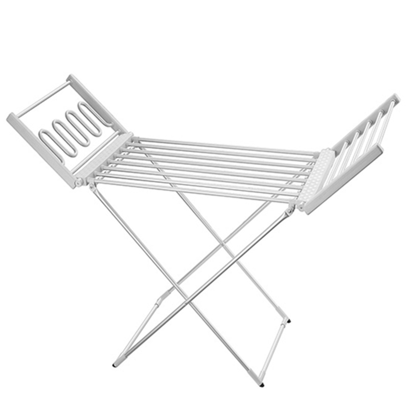 Foldable heated clothes dryer