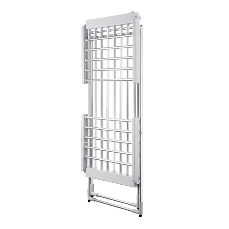 Foldable heated clothes dryer