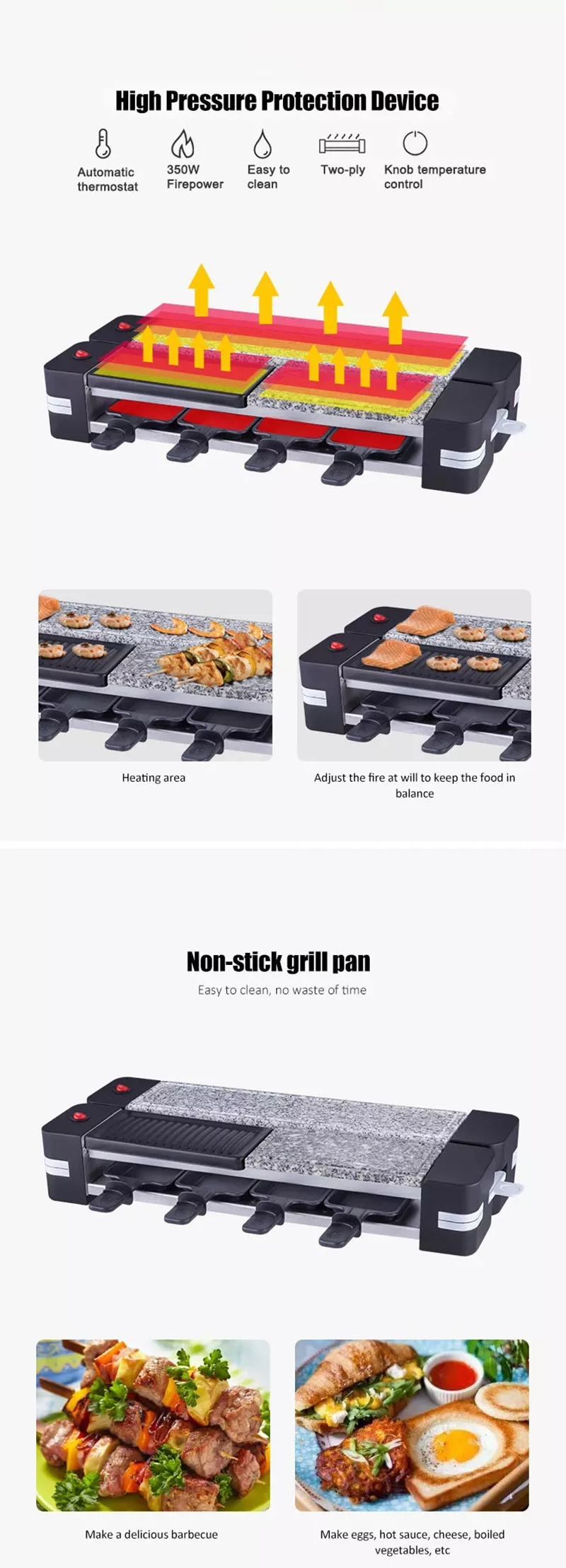 Raclette grills