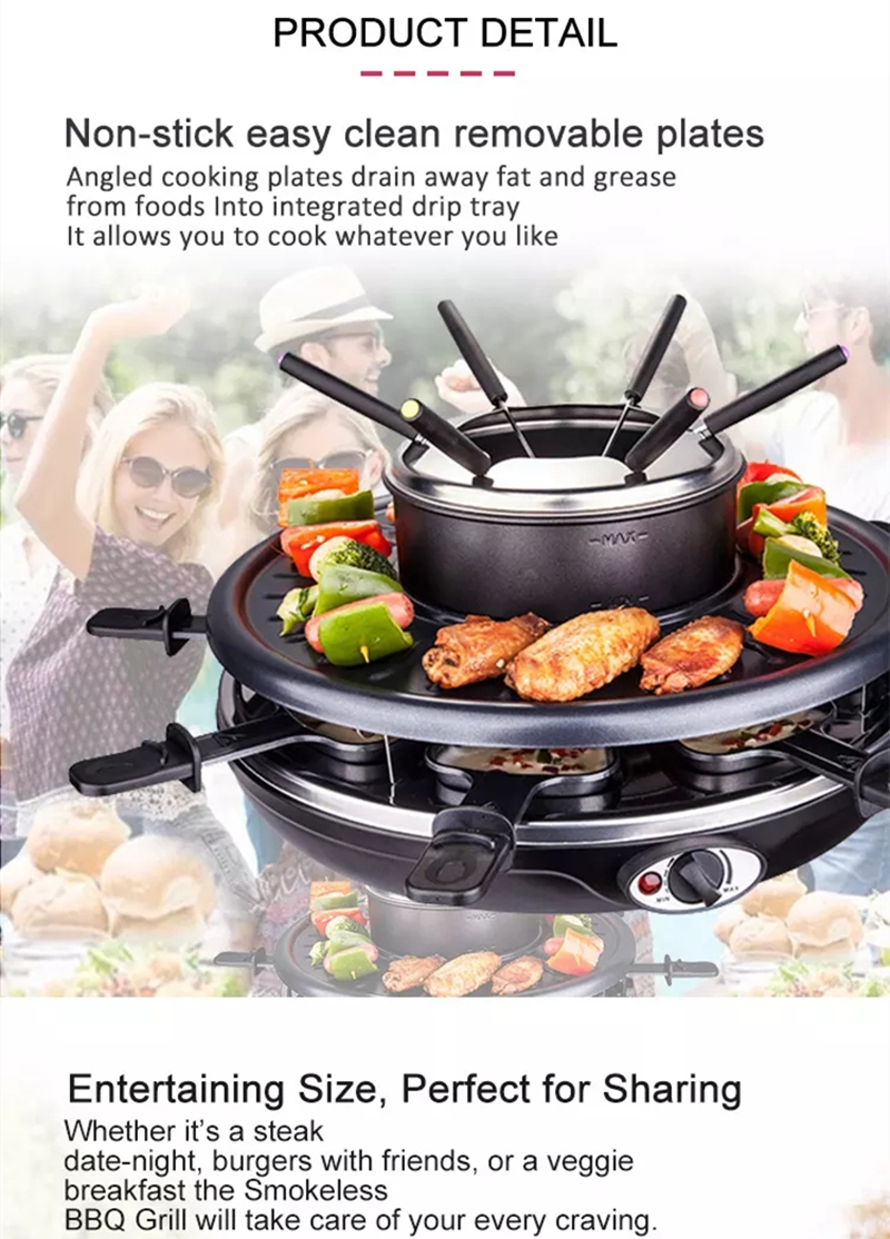 Fondue With Raclette