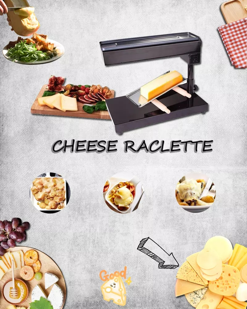 Raclette grills With cheese melter