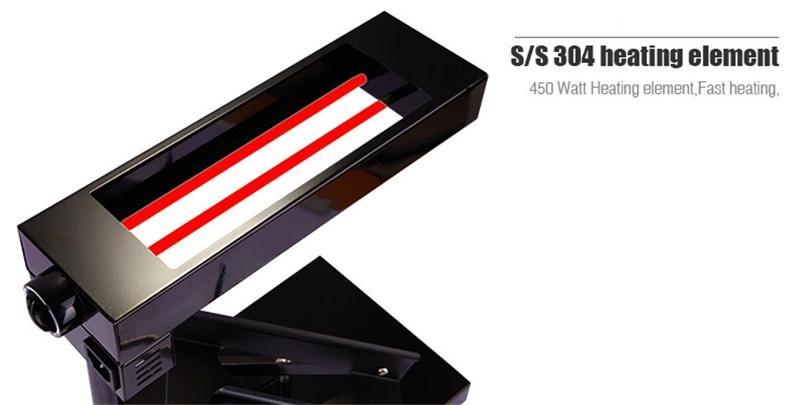 Raclette grills With cheese melter