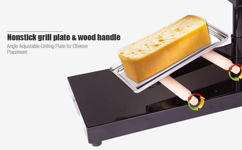 Raclette grills With cheese melter