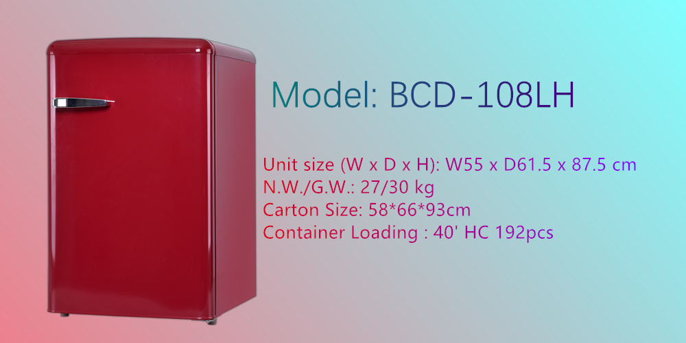 ssl 108L retro fridge