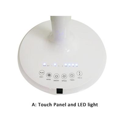 20cm Home Appliance Touch Control Panel Air Circulation Fan With Remote Control