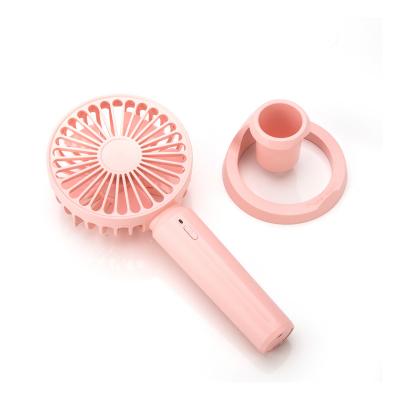 Handheld Design 4-Inch desktop USB Portable Mini Fan for Home and Travel