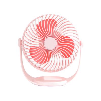 360° Rotating USB Rechargeable Portable Table Fan