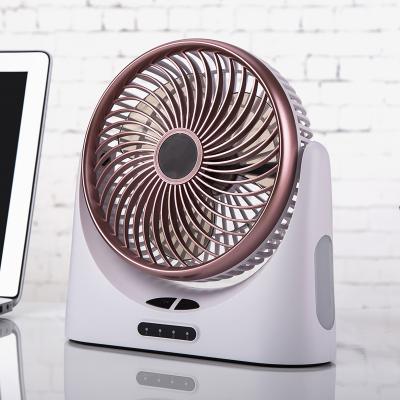 6.6-Inch Rechargeable Table Mini Fan for Office and Home