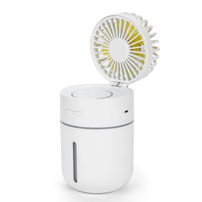 2-in-1 Foldable Water Spray Mini Fan with Humidifier