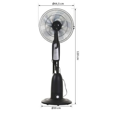 16-Inch Water Mist Fan with Copper Motor