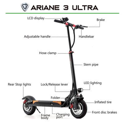 500W Foldable Electric Scooter for Adults - Popular E-Scooter