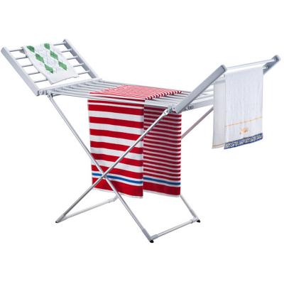 Foldable heated clothes dryer