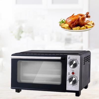 11L Double Glass Door Toaster Oven 800W