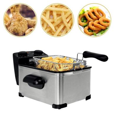 4L 2000W Stainless Steel Electric Deep Fryer