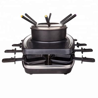 2-in-1 Smokeless Indoor BBQ Grill and Teppanyaki