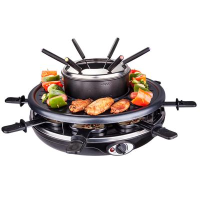 2 In 1 Fondue With Raclette