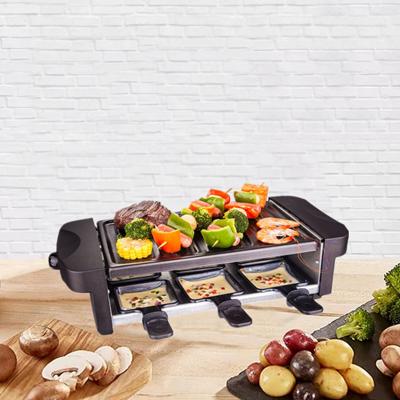 Smokeless Indoor Table BBQ and Teppanyaki Maker 1000W