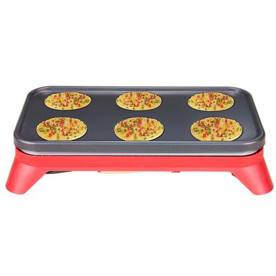 1000W Non-Stick Crepe and Hot Plate Maker