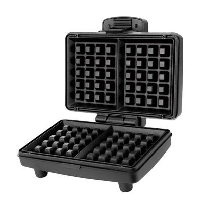 800W 2-Slice Fixed Plate Non-Stick Waffle Maker