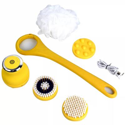 Wholesale Electric Waterproof Automatic Rotating Silicone Bath Brush